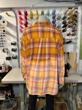 XL - Orange Dip Dye Flannel